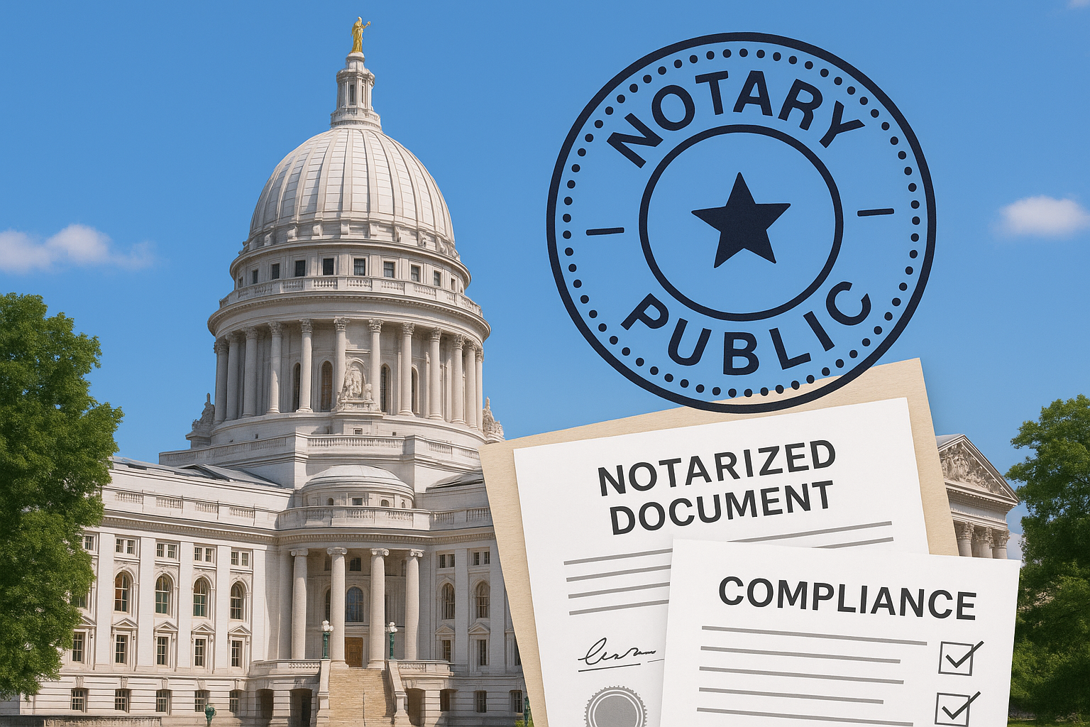 Wisconsin notary compliance requirements