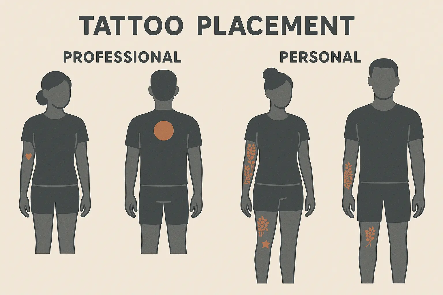 Lifestyle considerations for strength tattoo placement