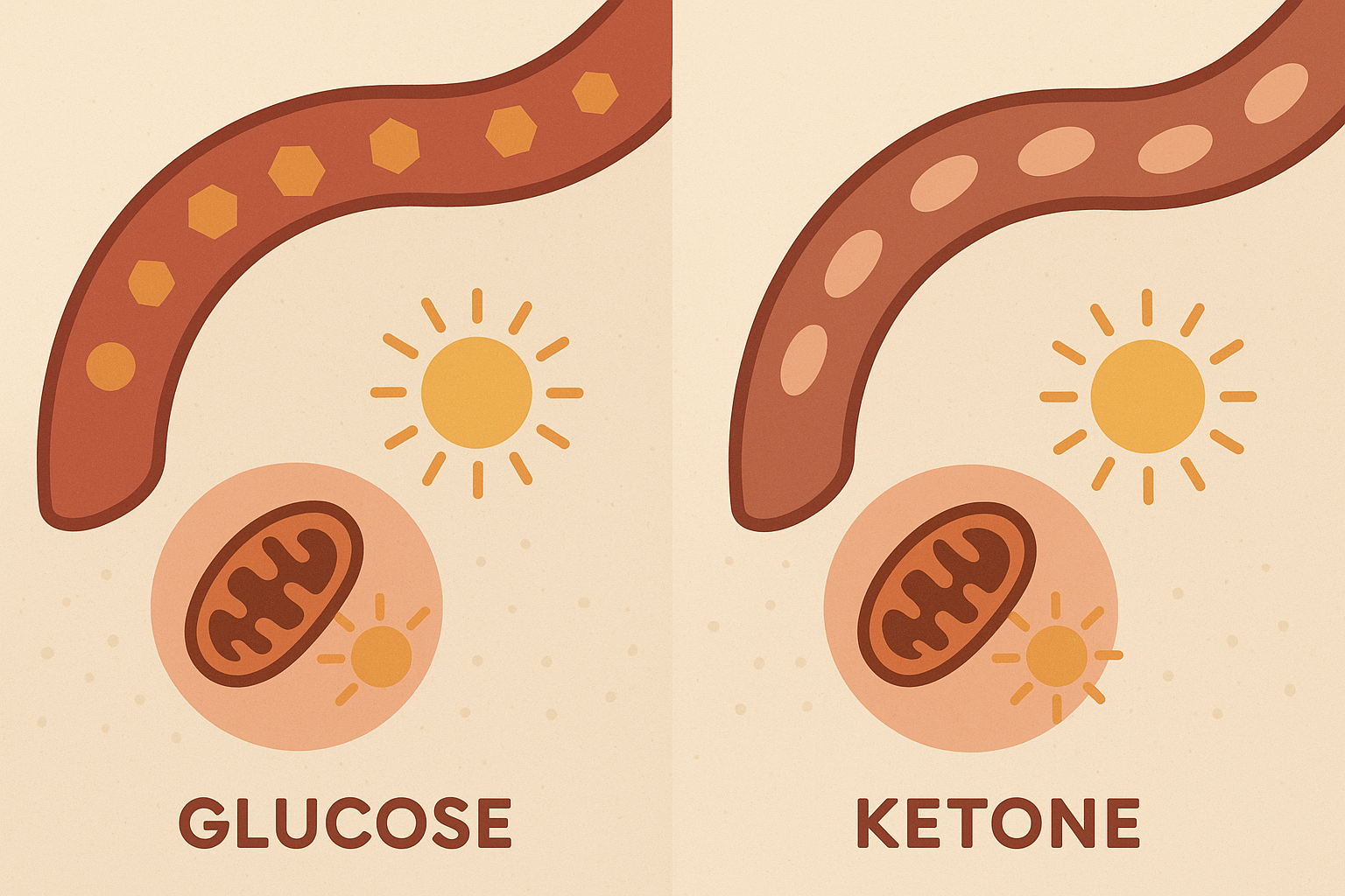 Ketones as fuel for blood vessels