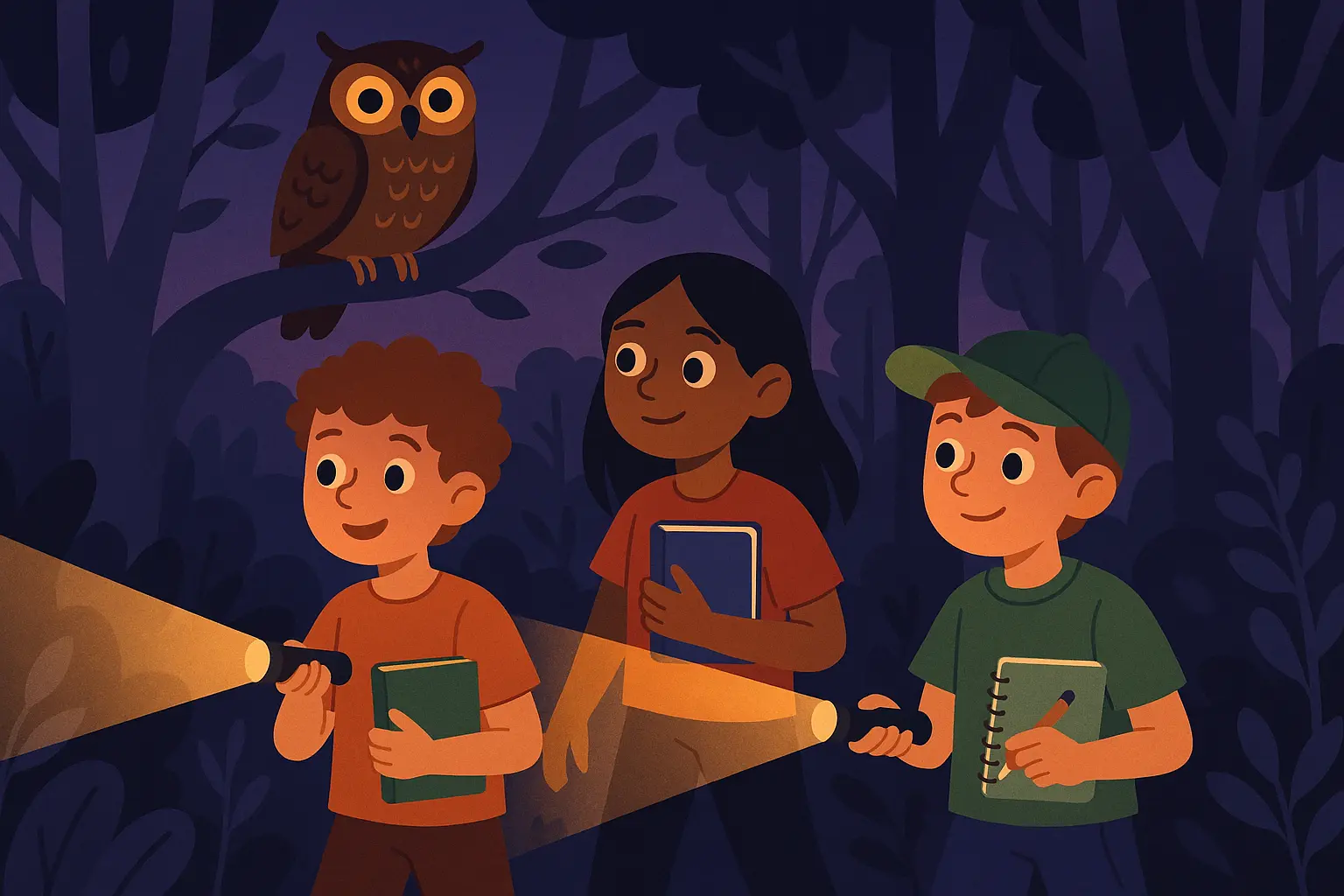 Young detectives solving mysteries