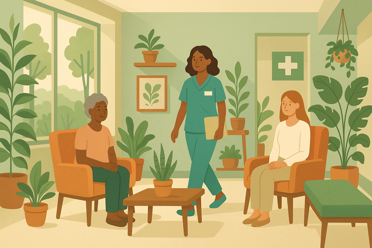 Therapeutic healthcare environment design