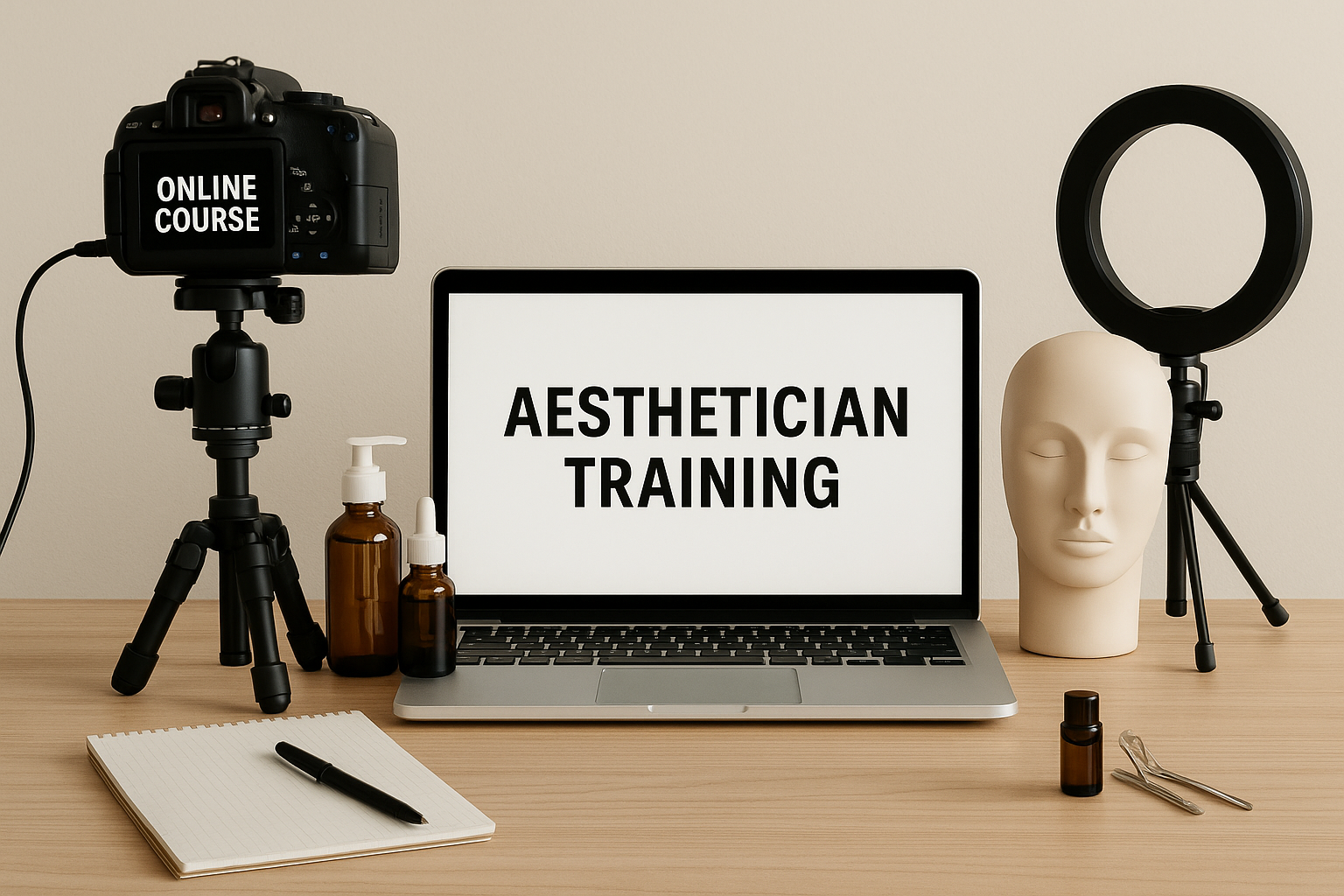Medical aesthetician product line development