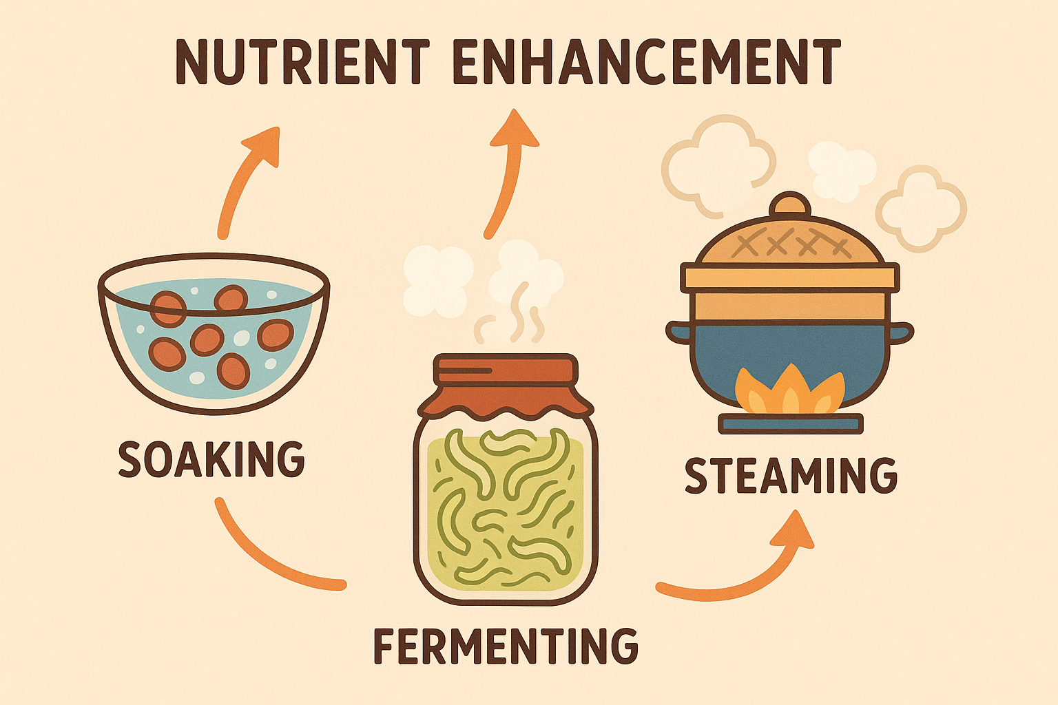 Food prep techniques nutrient unlocking 500 calorie diet