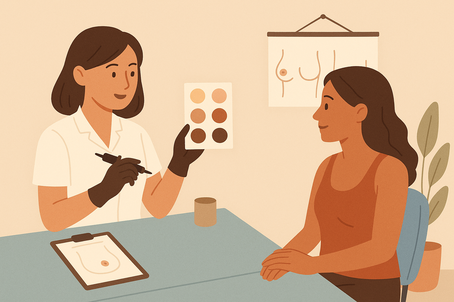 Essential factors to consider before getting an areola tattoo
