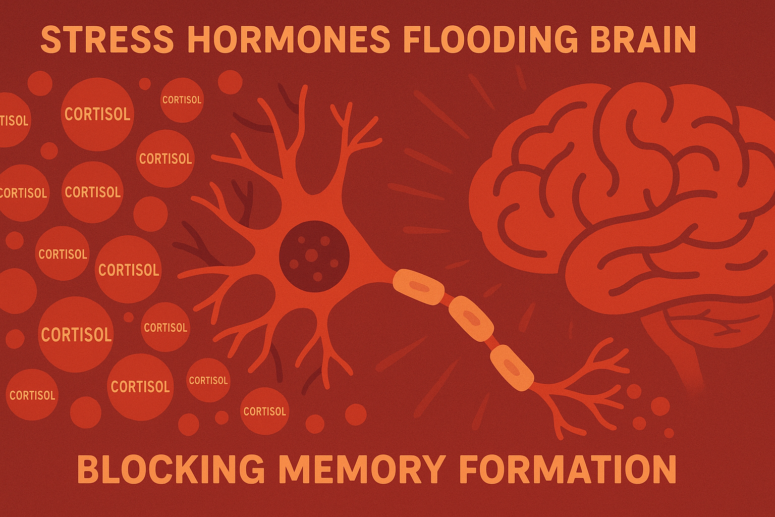 Stress effects on memory formation