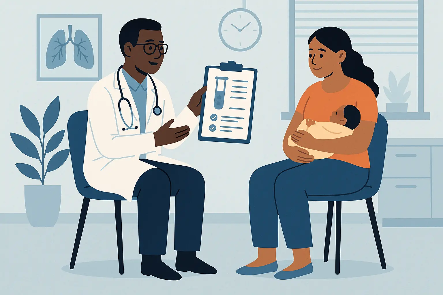 Comprehensive postpartum health testing