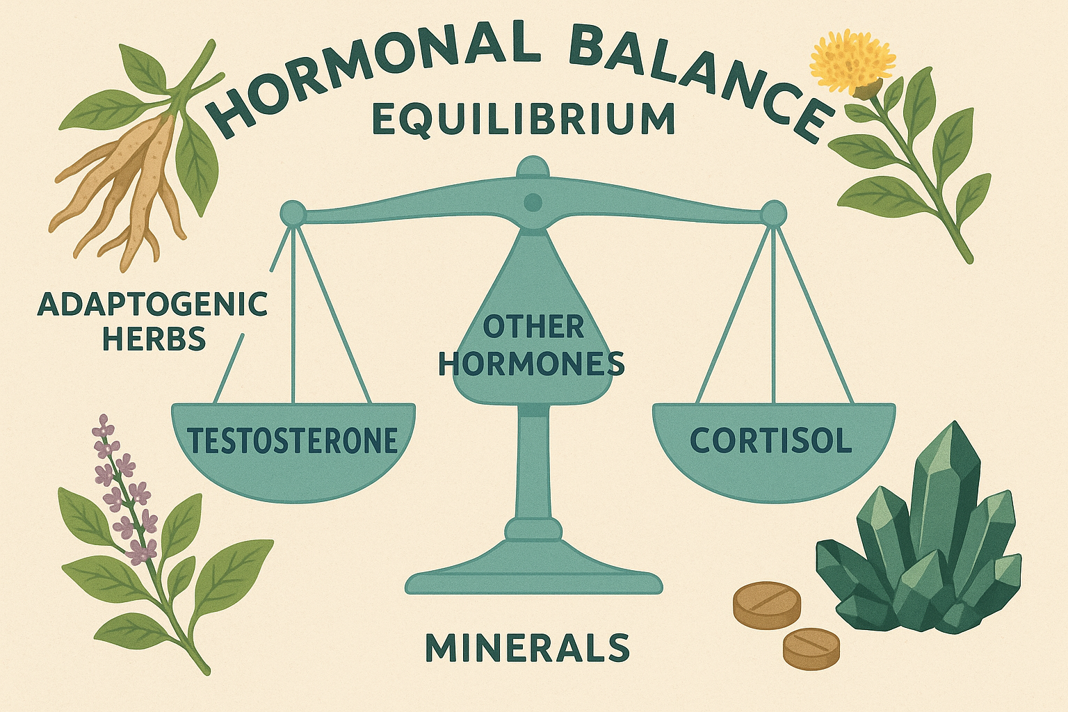 Hormonal balance supplements