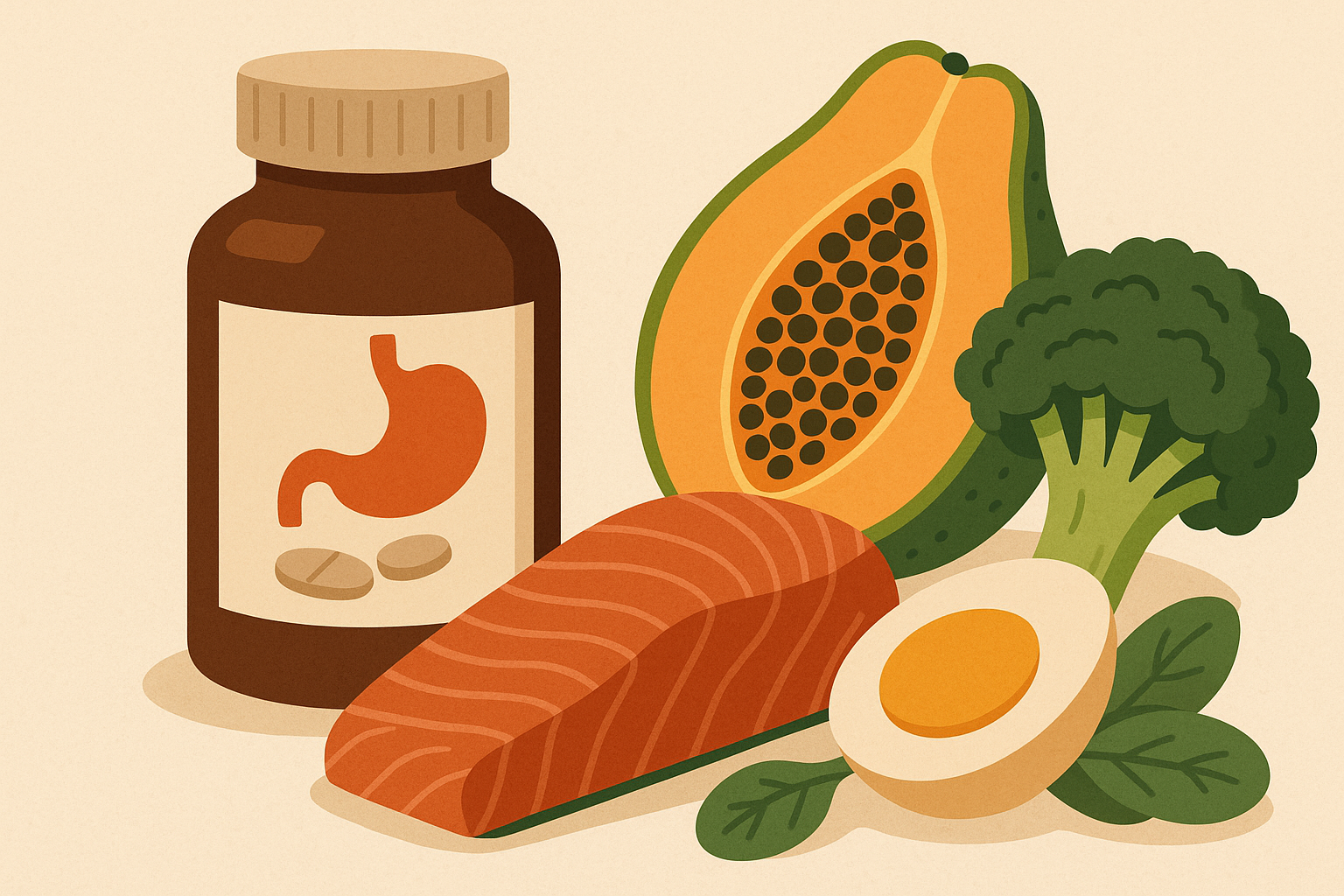Raw food journey supplements