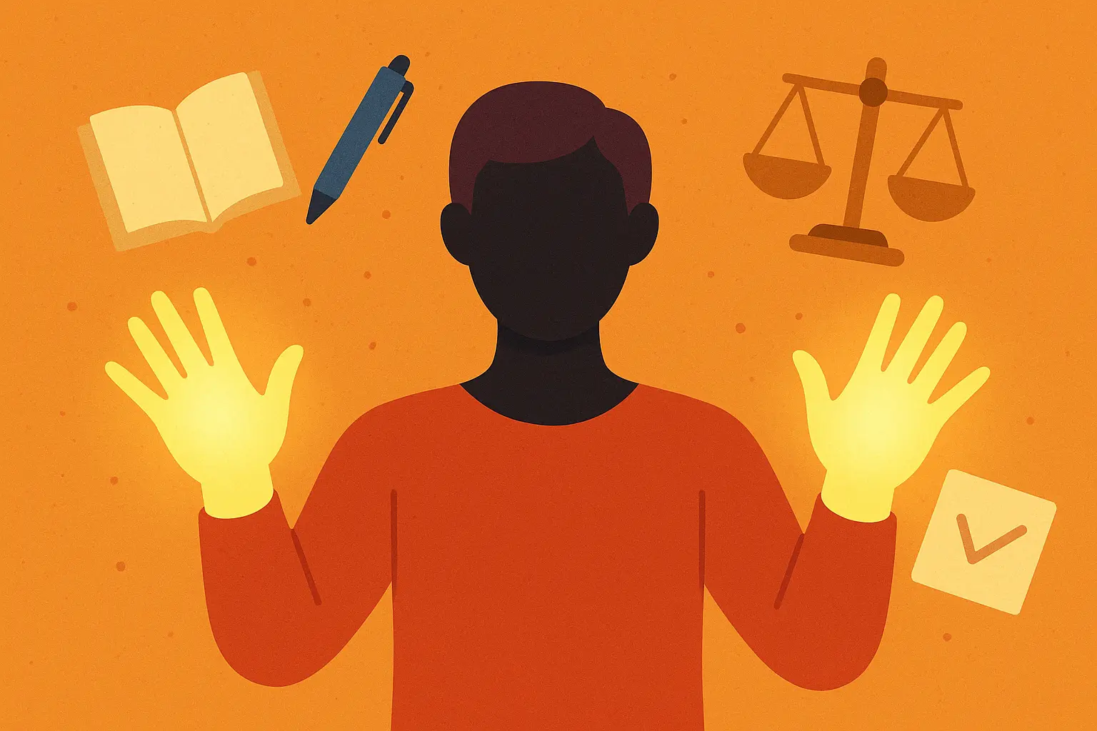 Professor working with scientific equipment