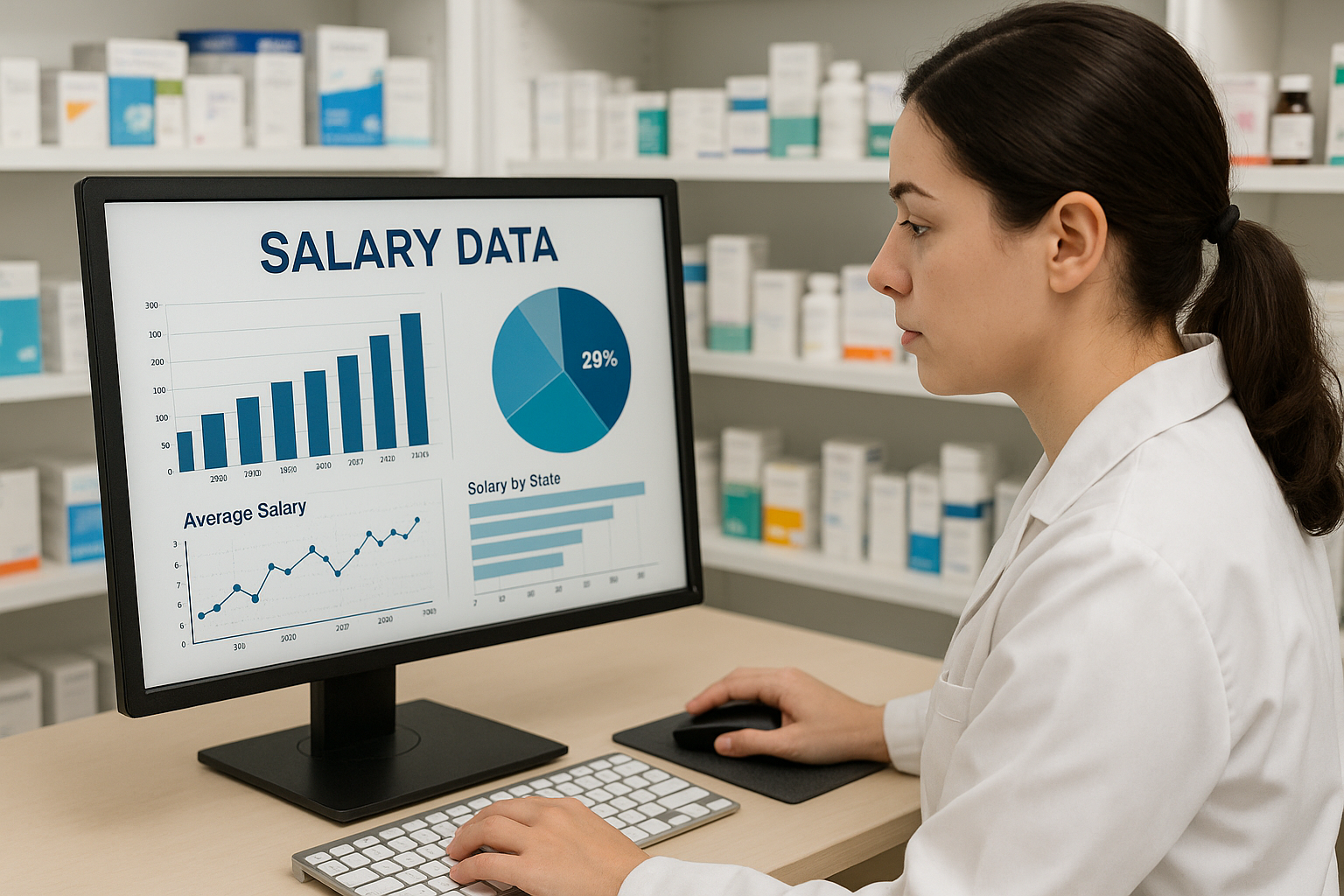 Pharmacy assistant salary breakdown by experience level
