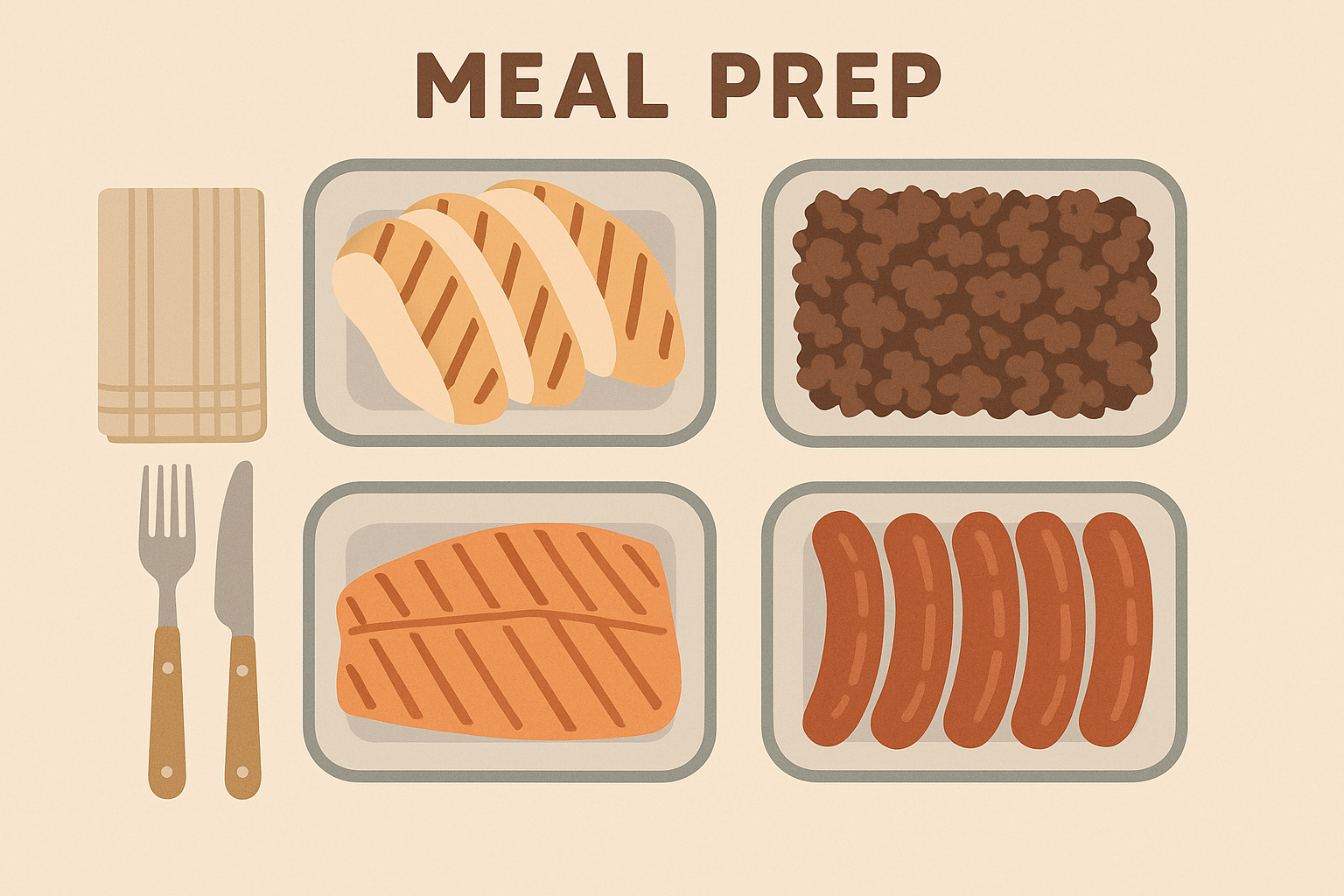 Carnivore meal planning template
