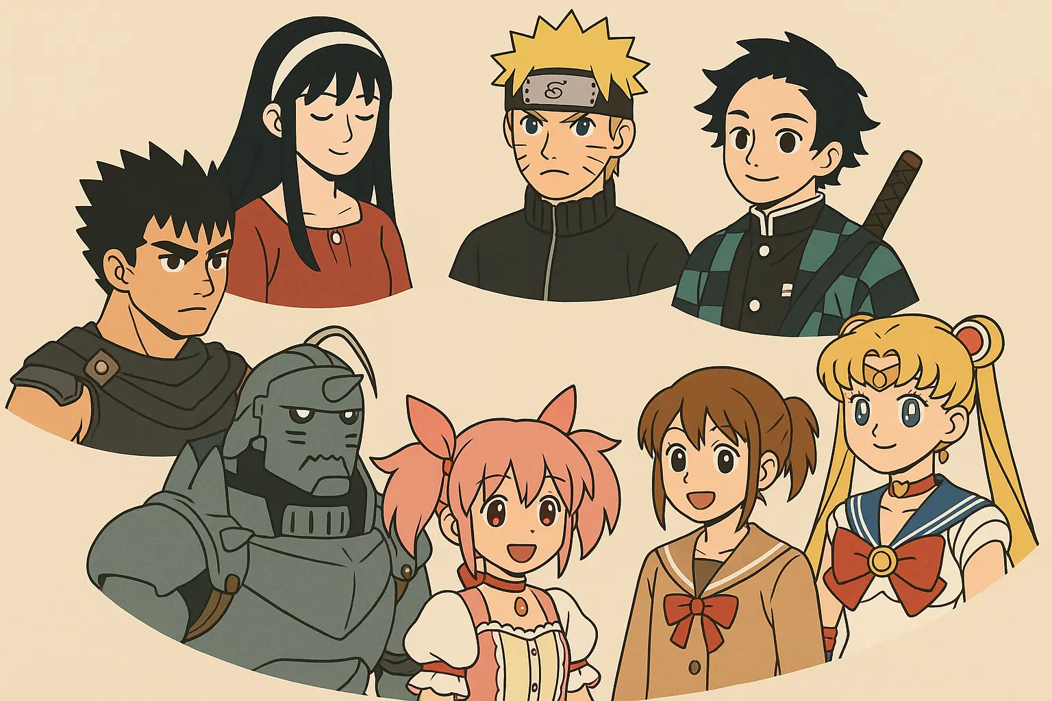 Anime story evaluation criteria