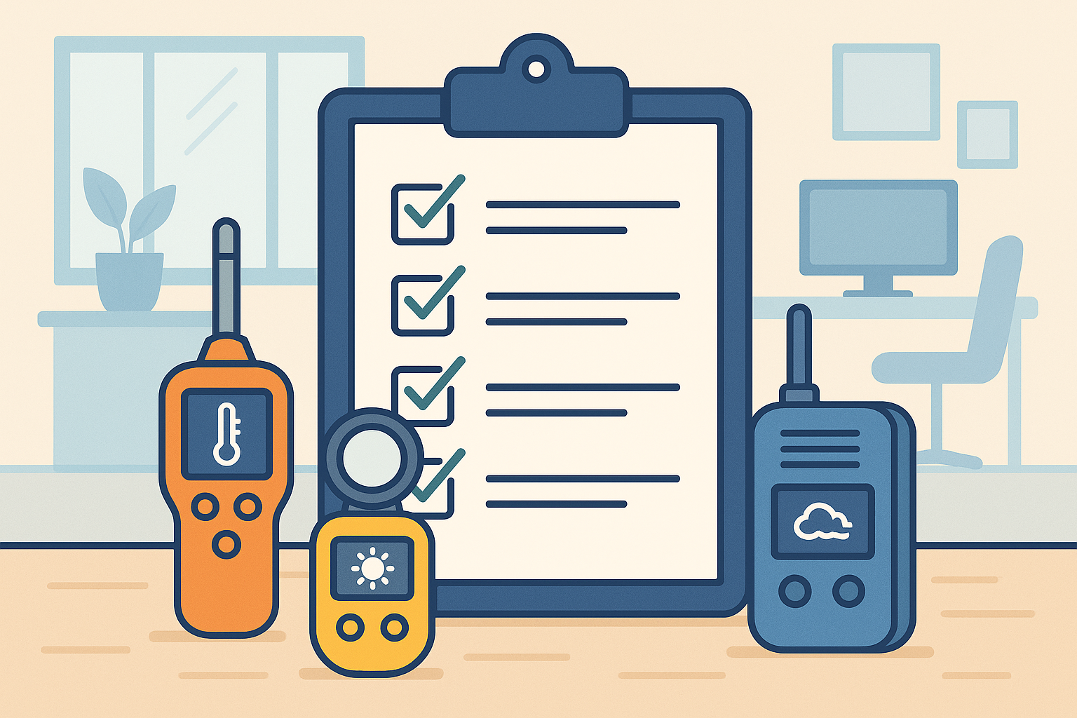 Environmental optimization checklist for sitting metabolism