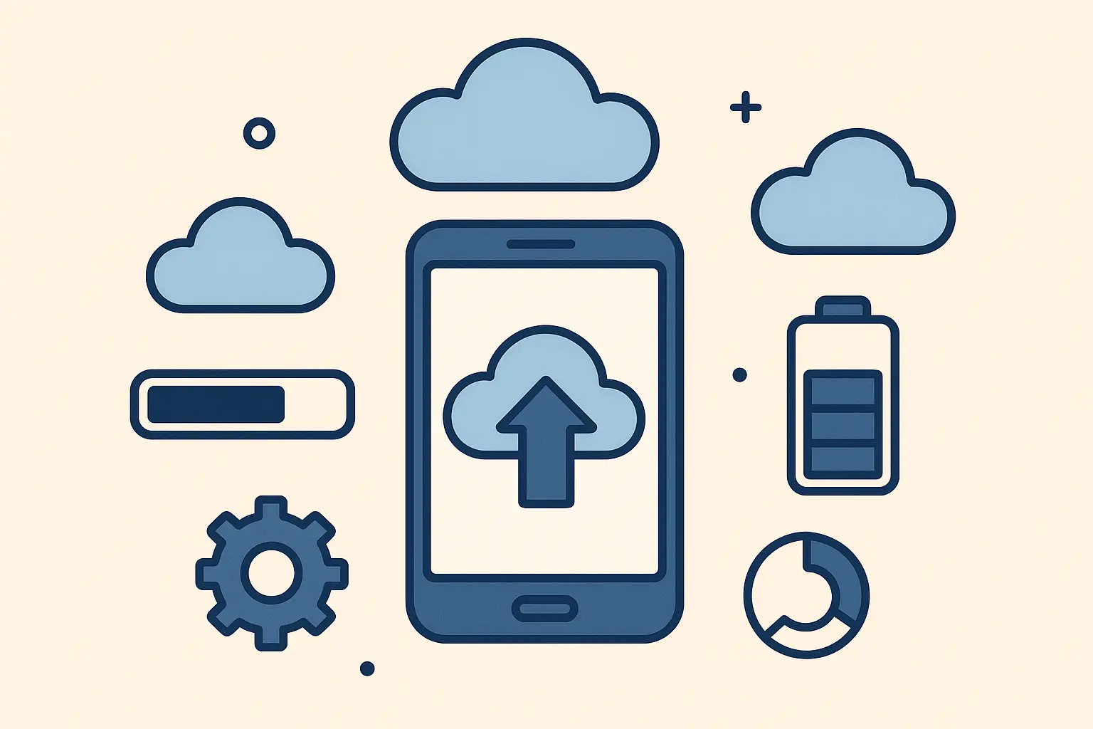 Android phone backup process with cloud storage options