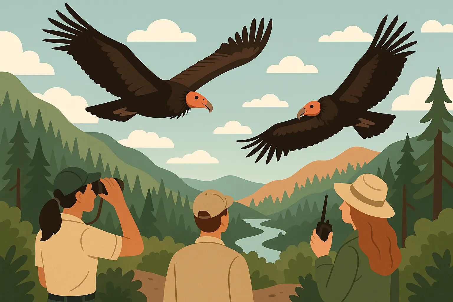 Wildlife conservation rescue efforts