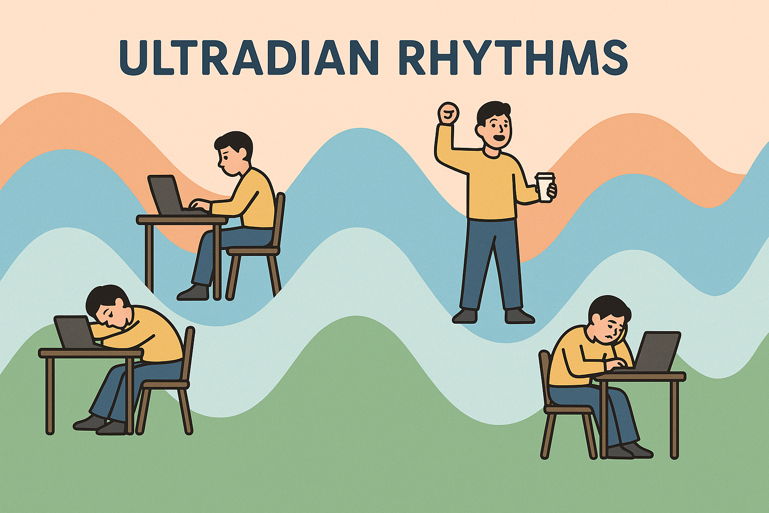 Ultradian rhythms and natural energy cycles