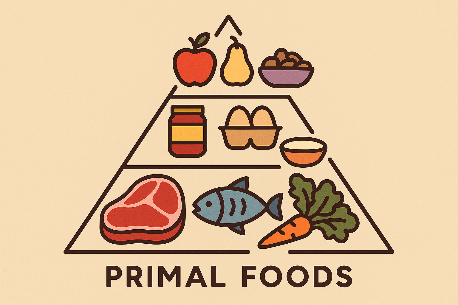 Primal bod food hierarchy