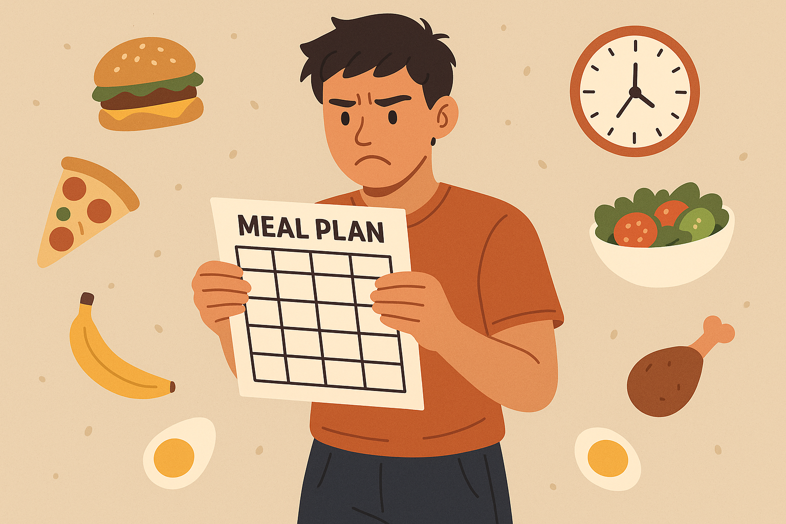 Teenage athlete meal planning challenges