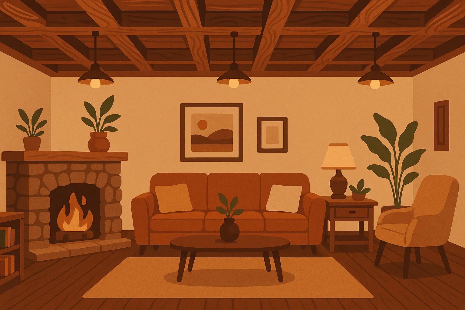 Wood coffered ceiling styles