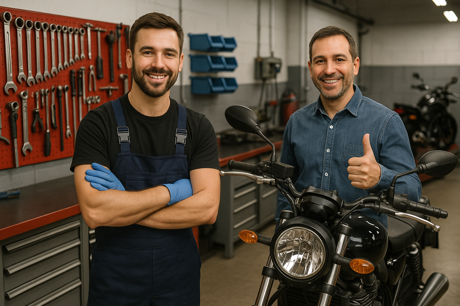 Successful motorcycle mechanic career path
