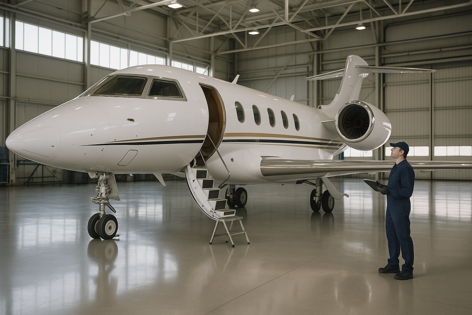 Corporate aviation salary premium comparison