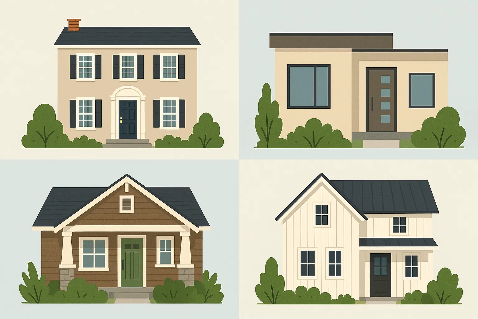 Front door selection factors and architectural compatibility
