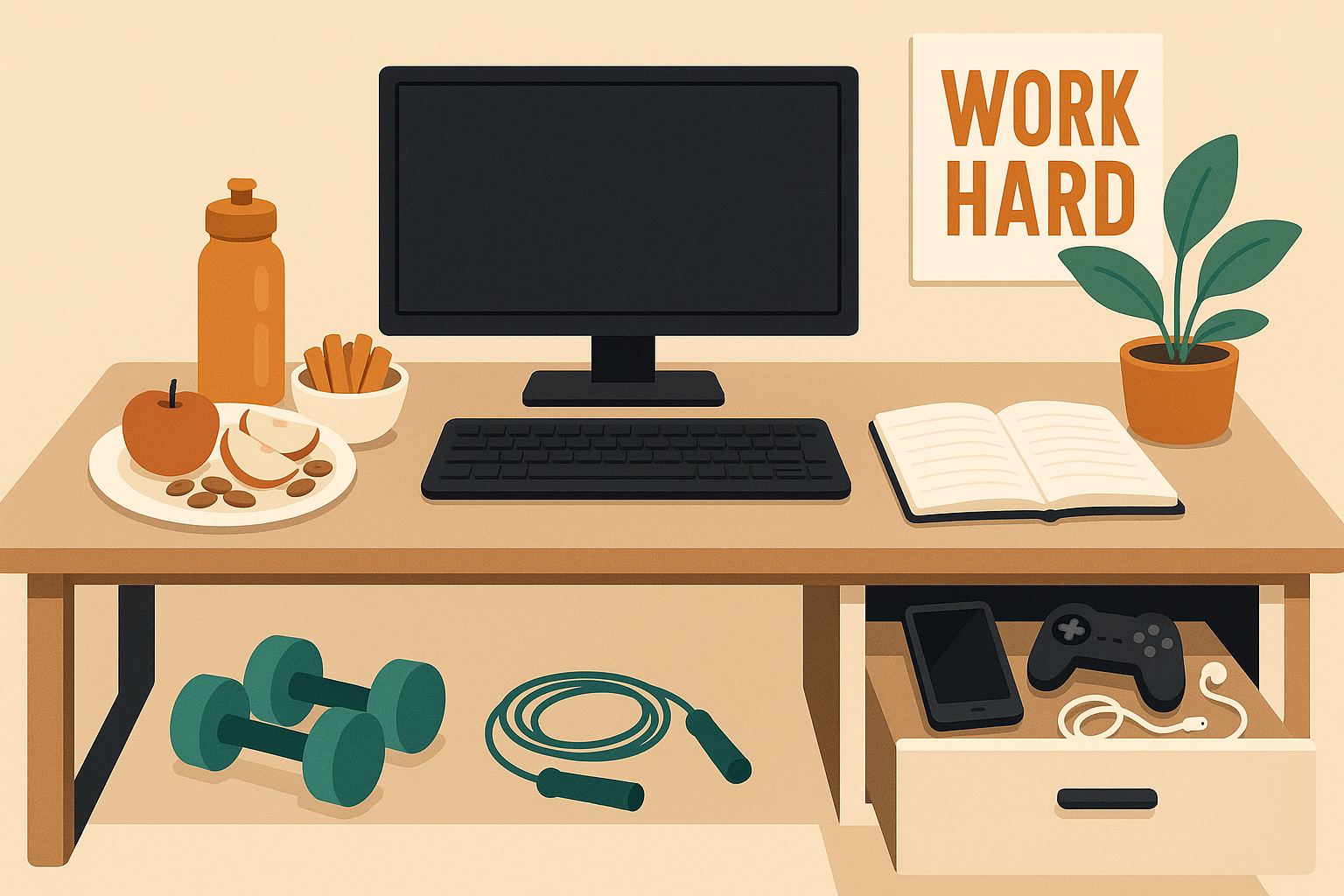 Environmental design for automatic good choices