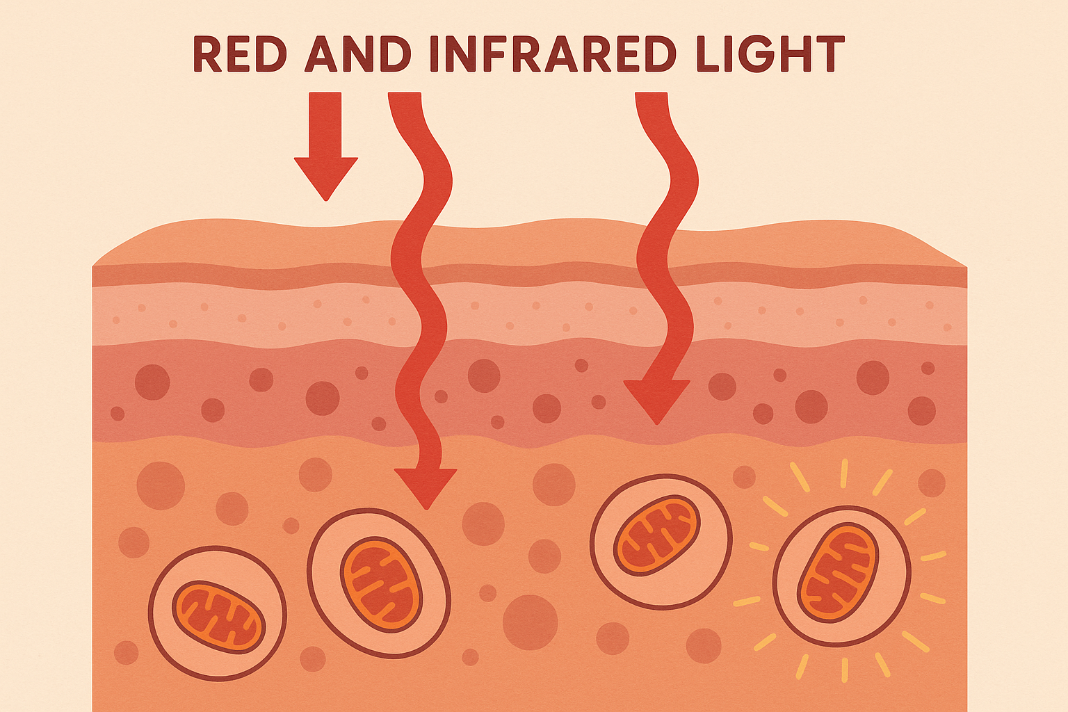 Red light therapy for cellular rejuvenation