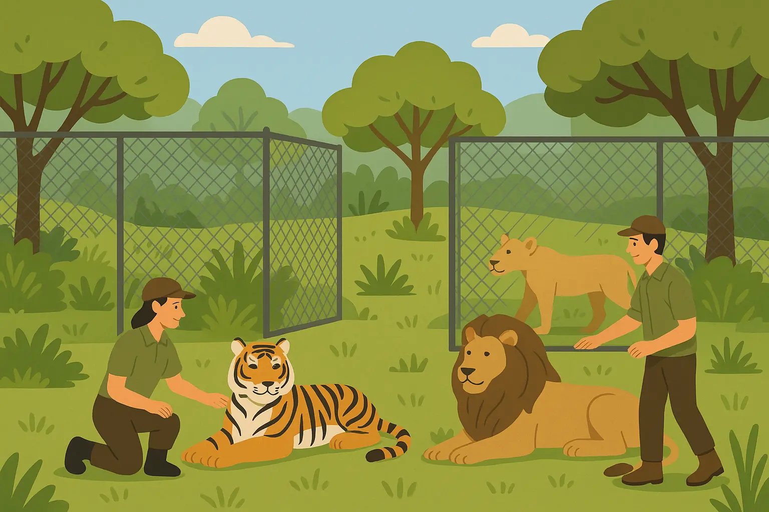 Exotic and farm animal rescues