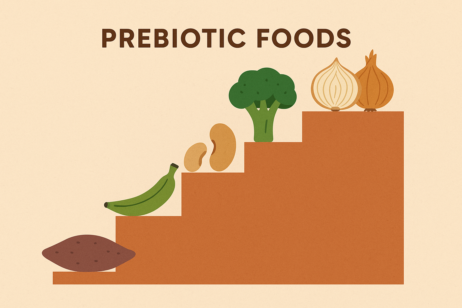 Prebiotic progression for gastritis