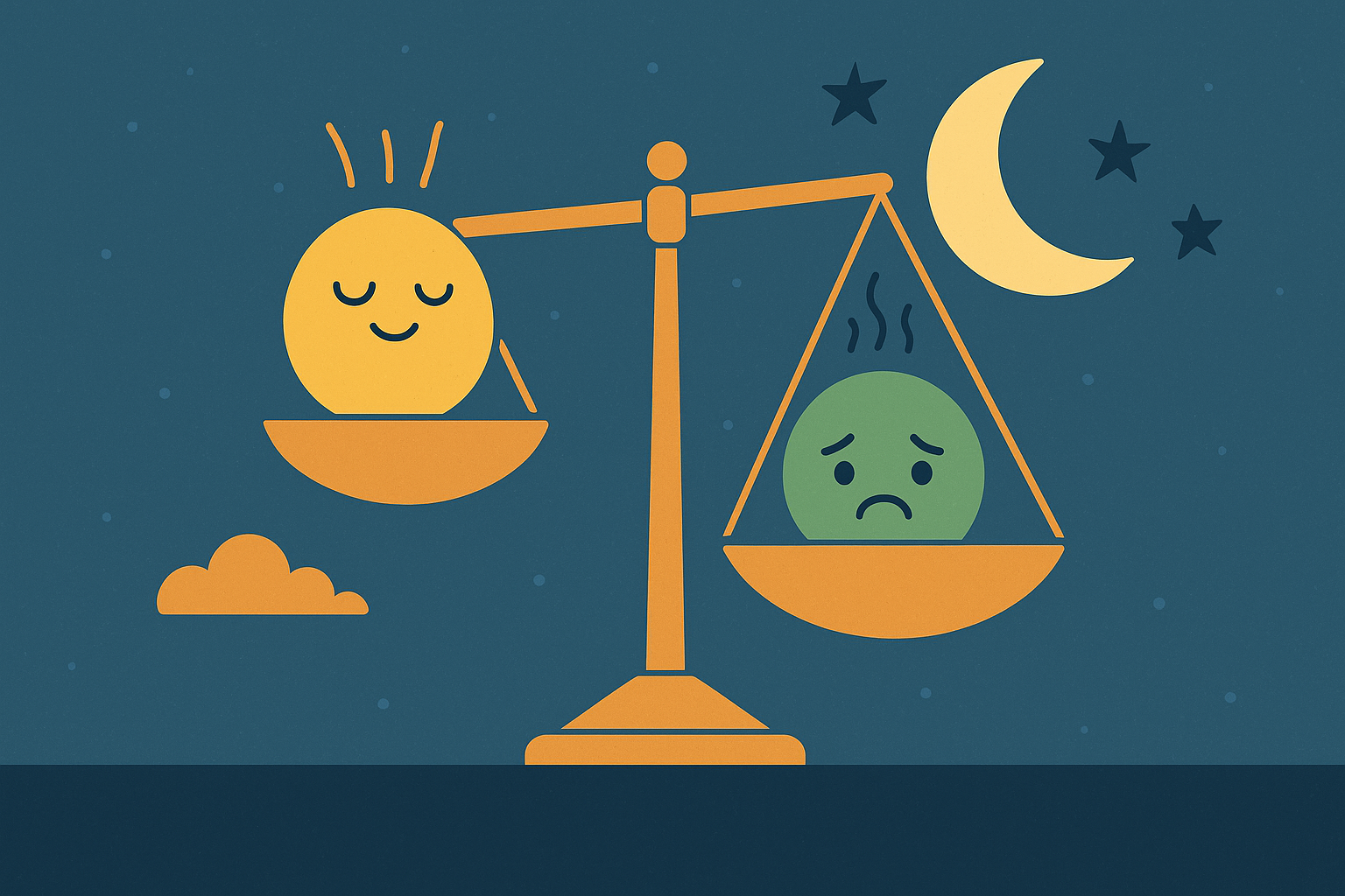 Night shift hunger hormones disruption