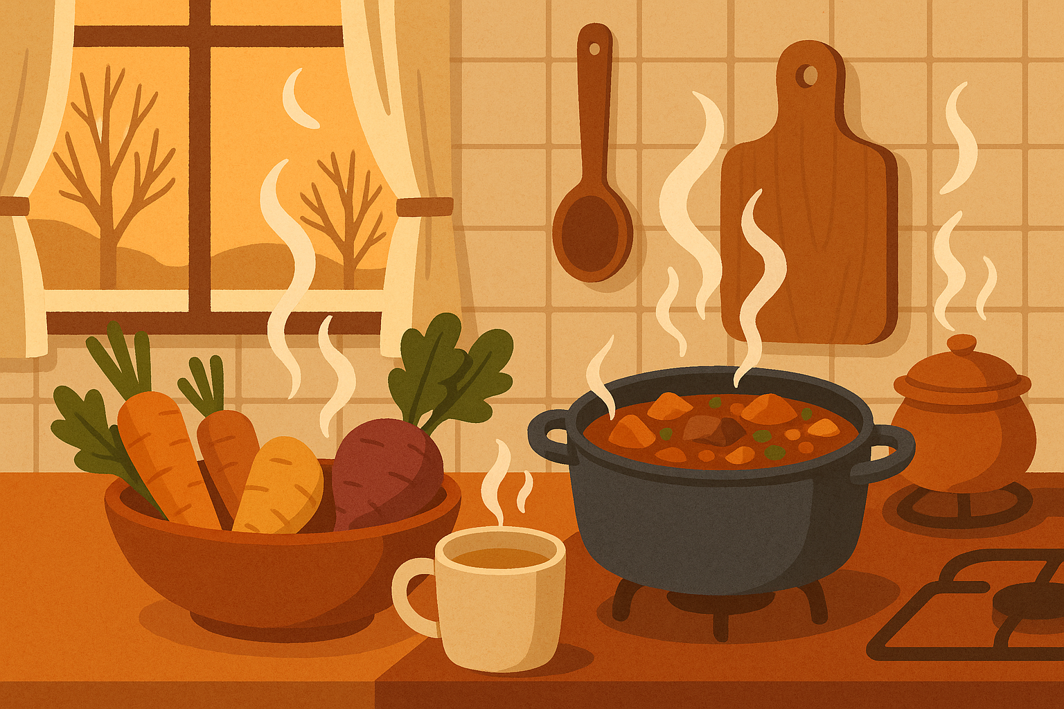 Winter meal planning for digestive health