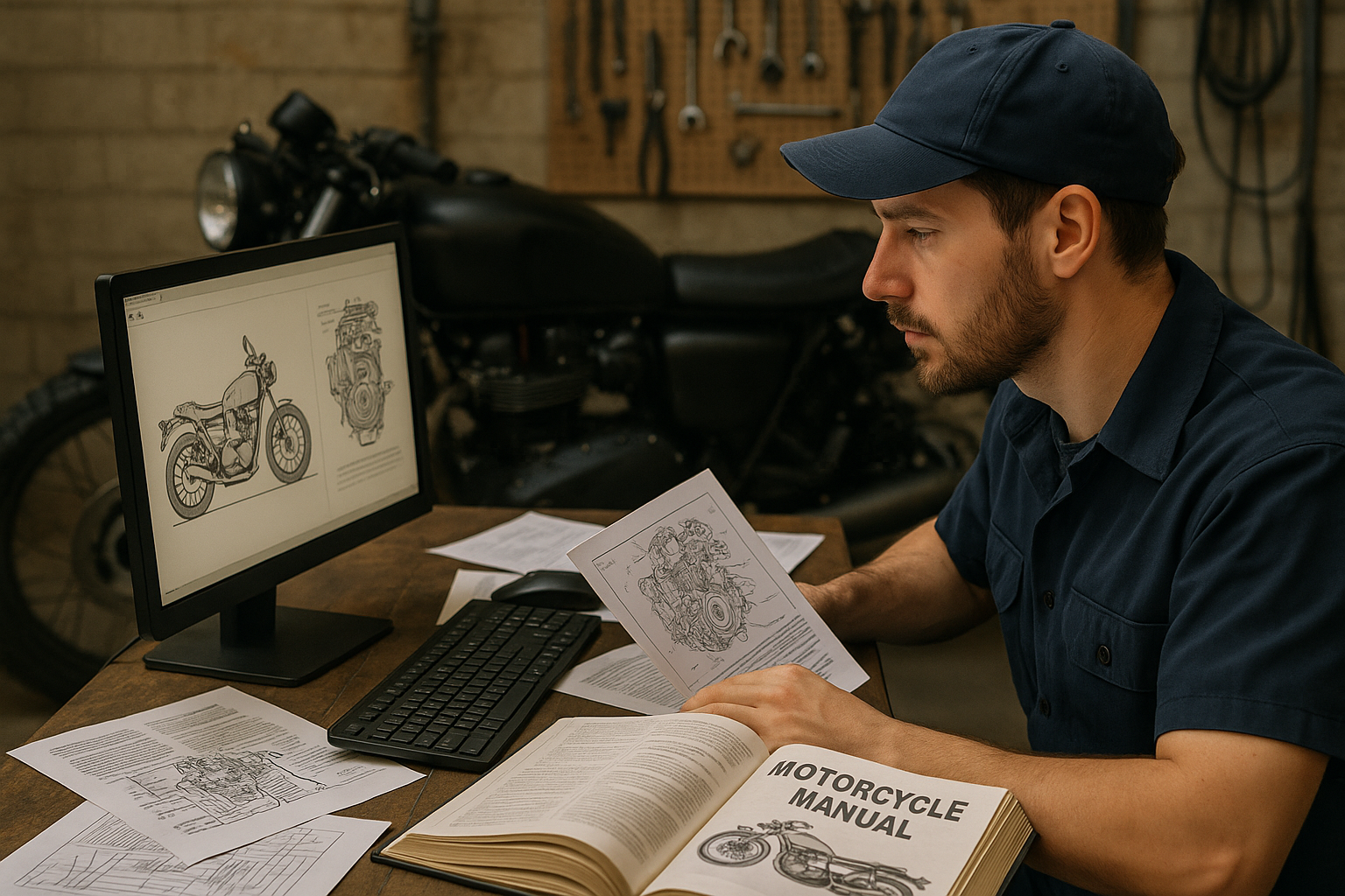 Continuous learning for motorcycle mechanics