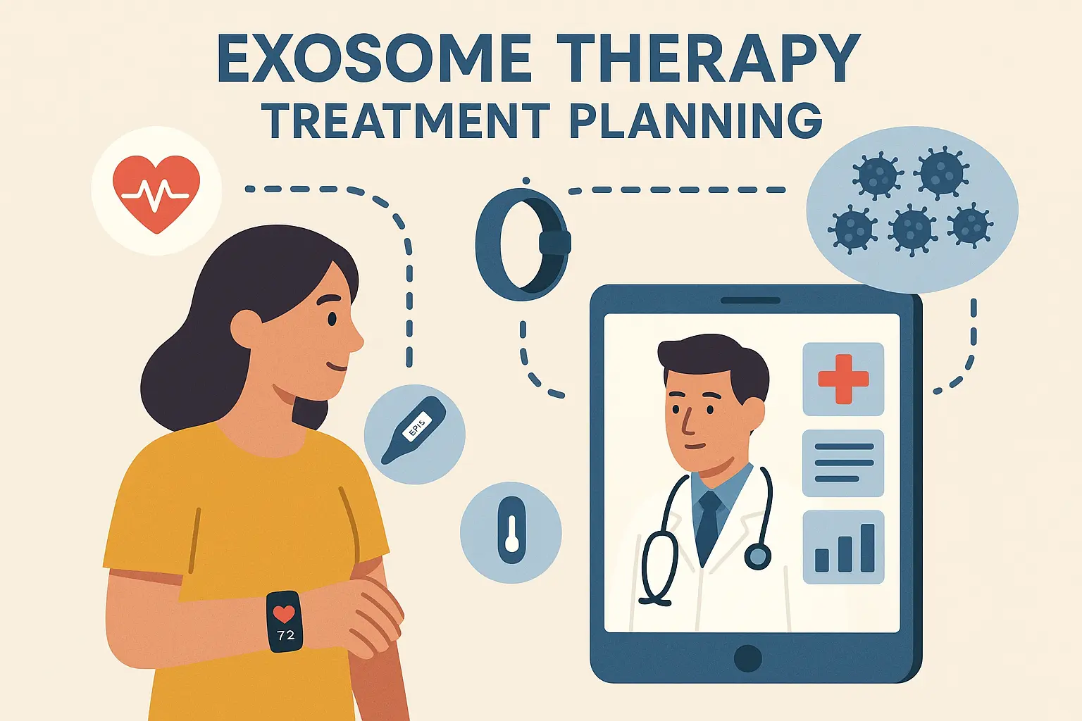 Modern health platforms enhancing exosome therapy