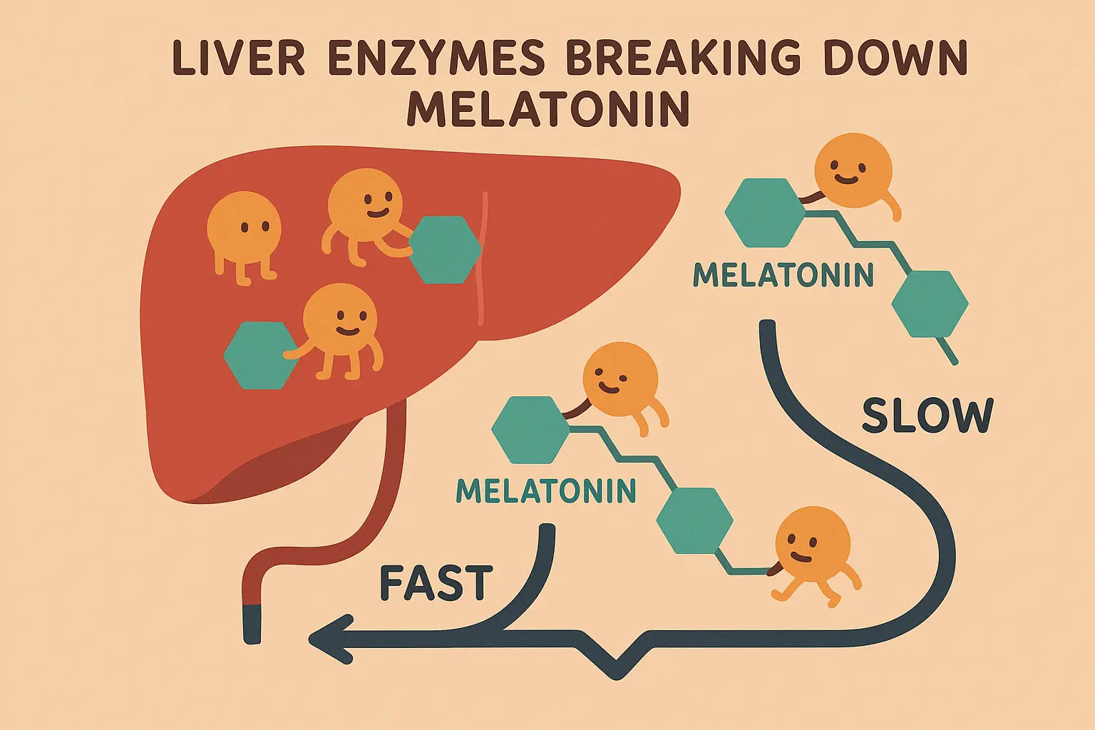 Genetic factors affecting melatonin metabolism