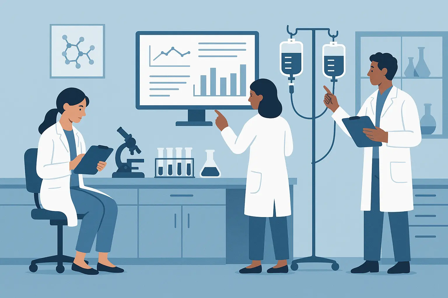 Clinical evidence requirements for IV therapy