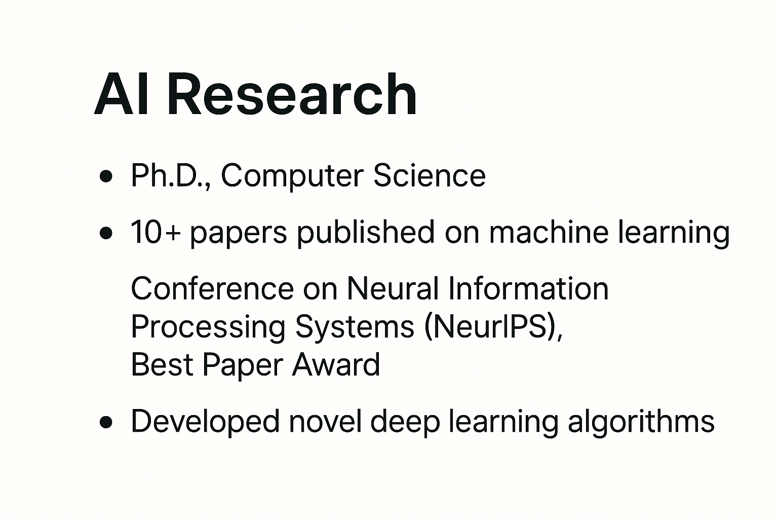ValidGrad Professional Document Services for AI Researchers