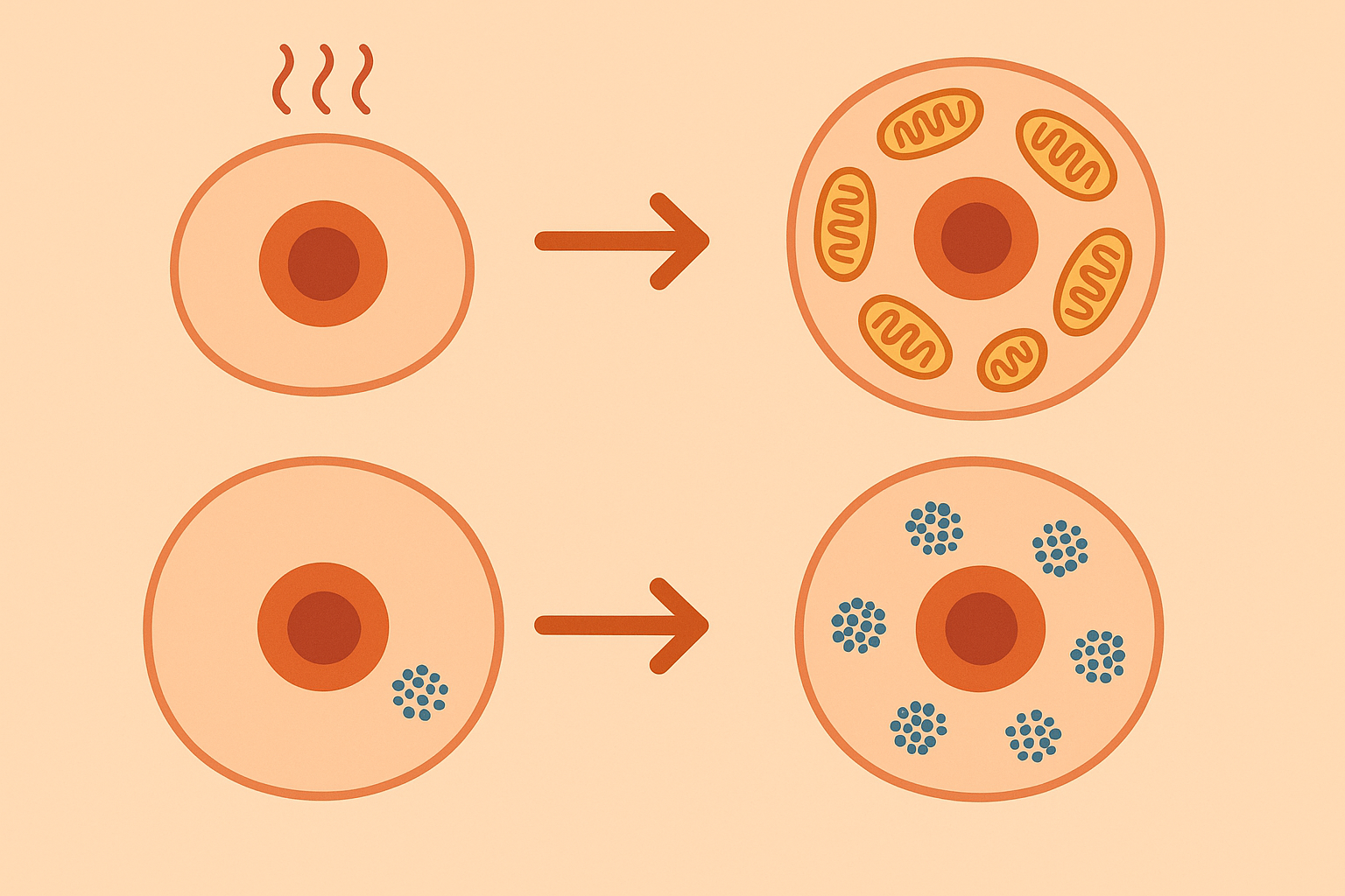 Heat shock proteins cellular repair mechanism