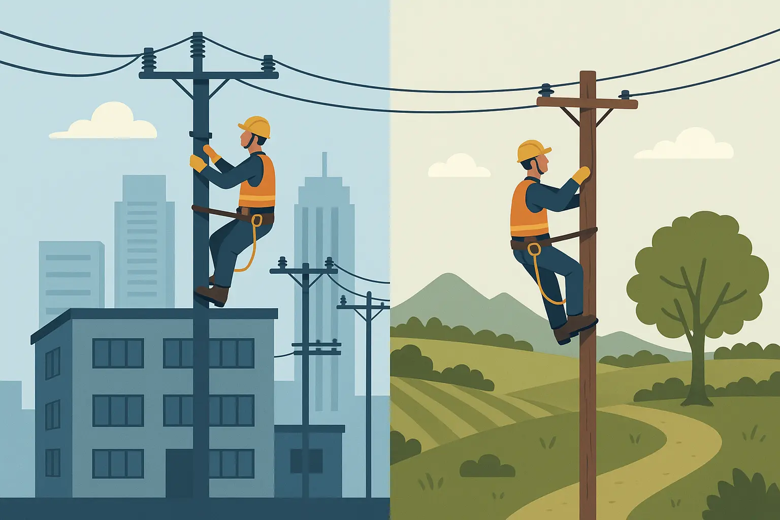 Geographic differences in electrical training