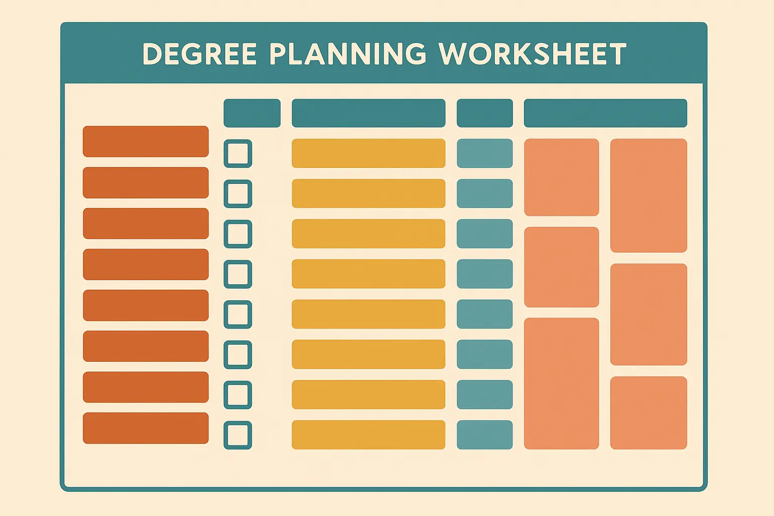 English degree credit hour breakdown