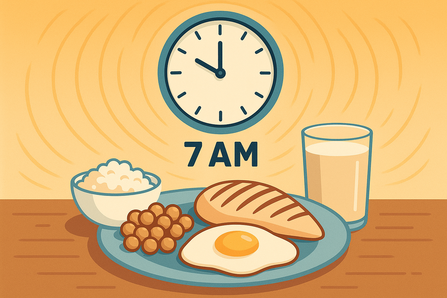 Morning protein timing for appetite control