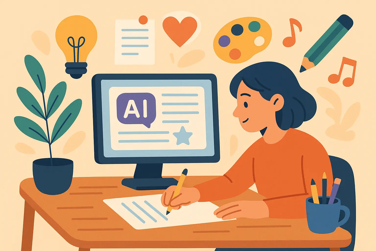 Couple reading together in cozy library setting