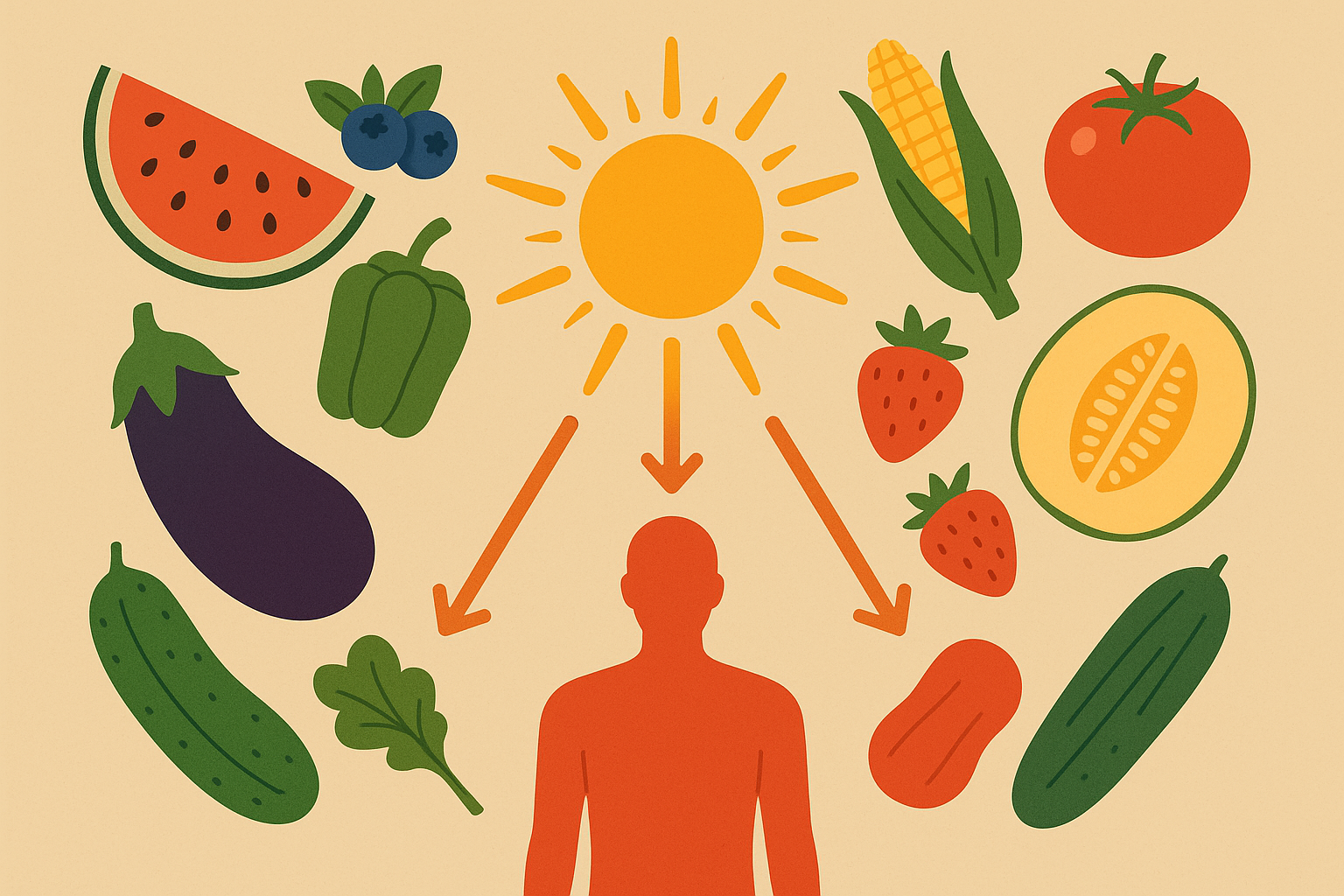 Nutrient timing and absorption in summer