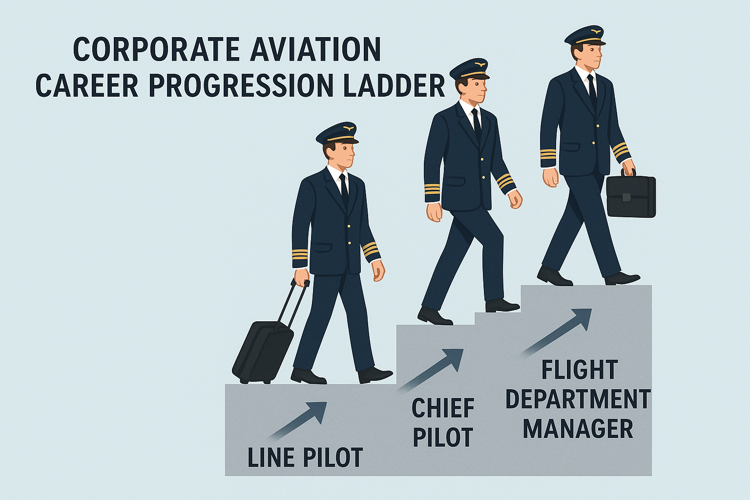 Corporate pilot business skills development