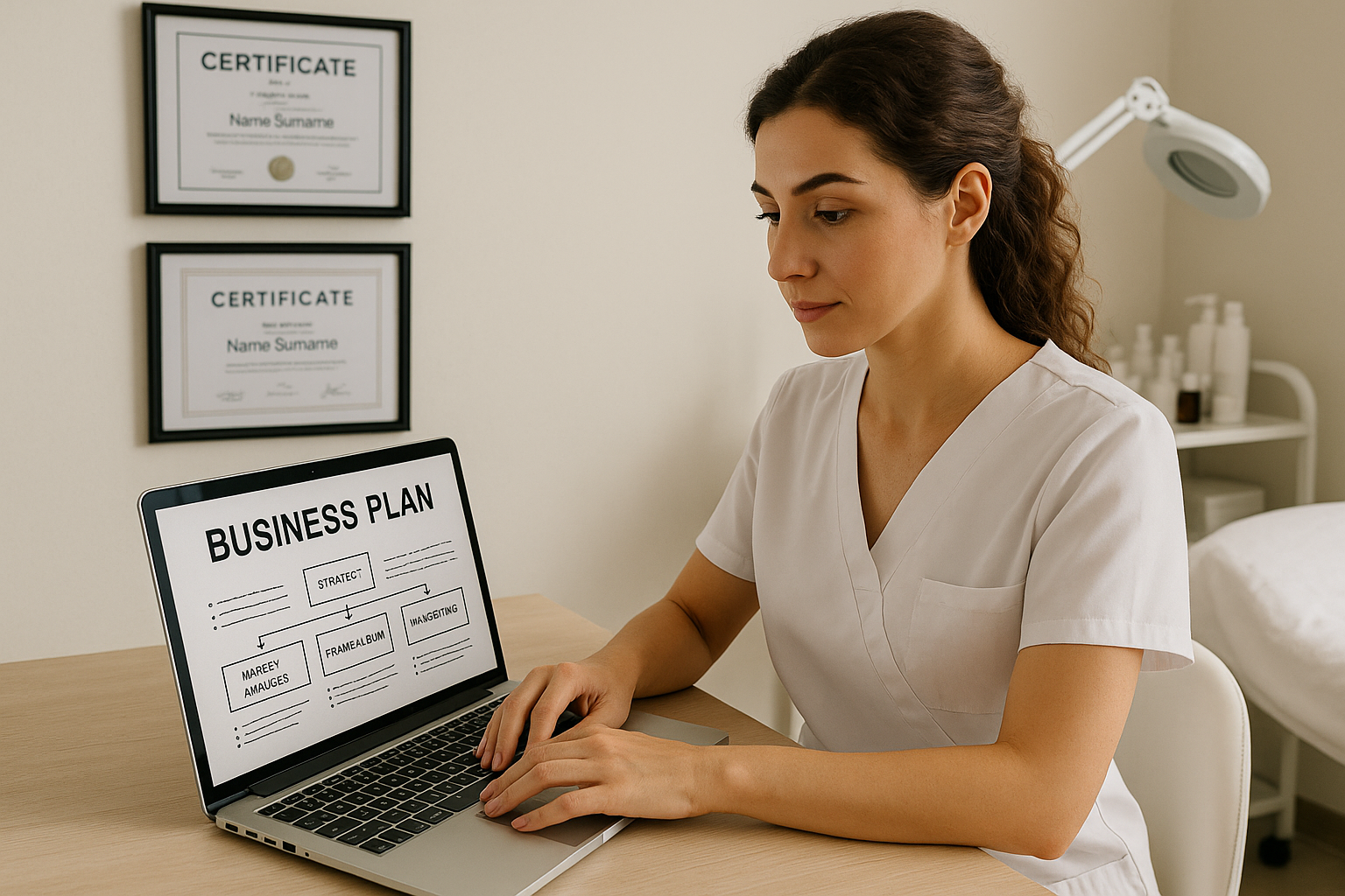 Aesthetician salary optimization action plan