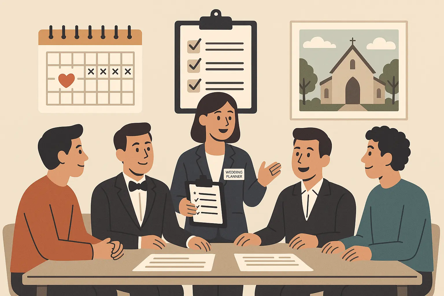 Professional wedding support services