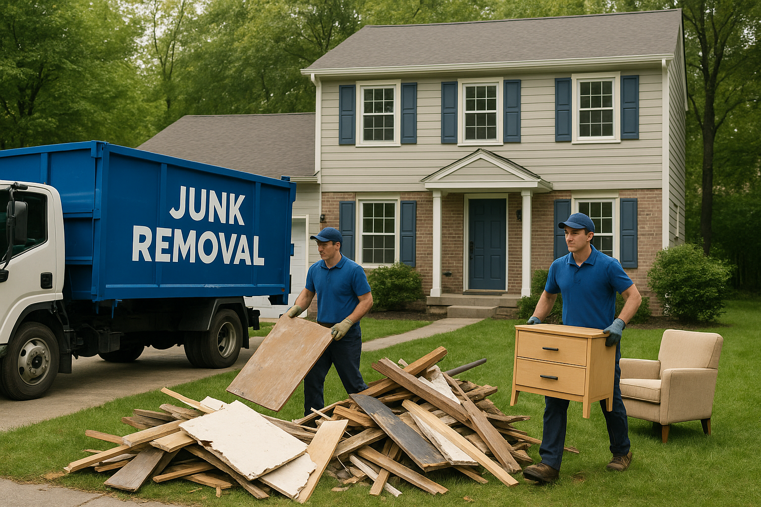 JiffyJunk post-removal cleanup services