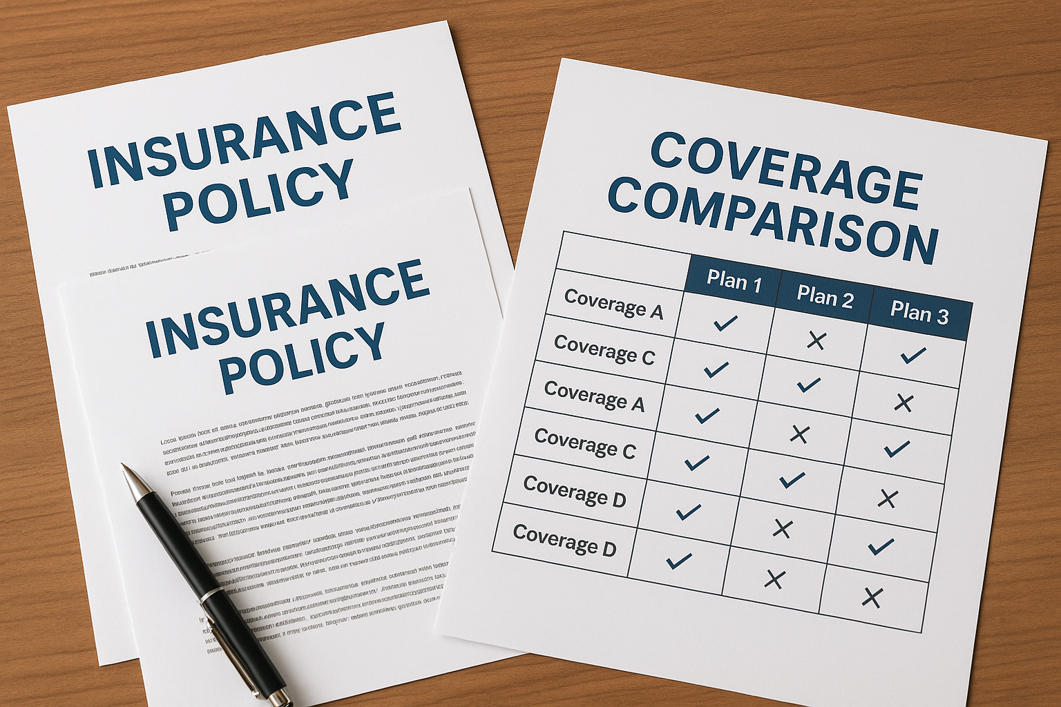 Insurance coverage gap analysis