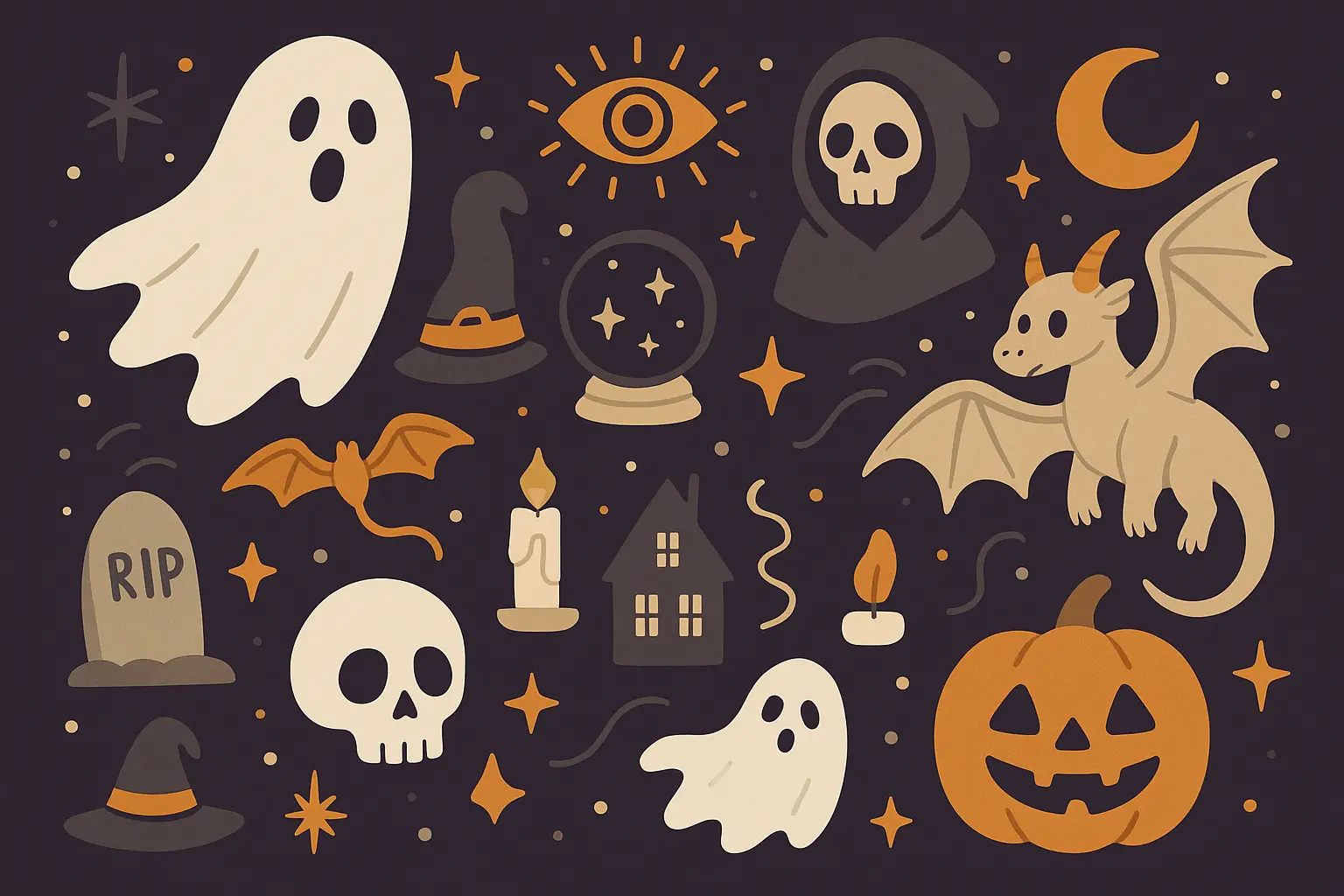 Supernatural and speculative fiction themes