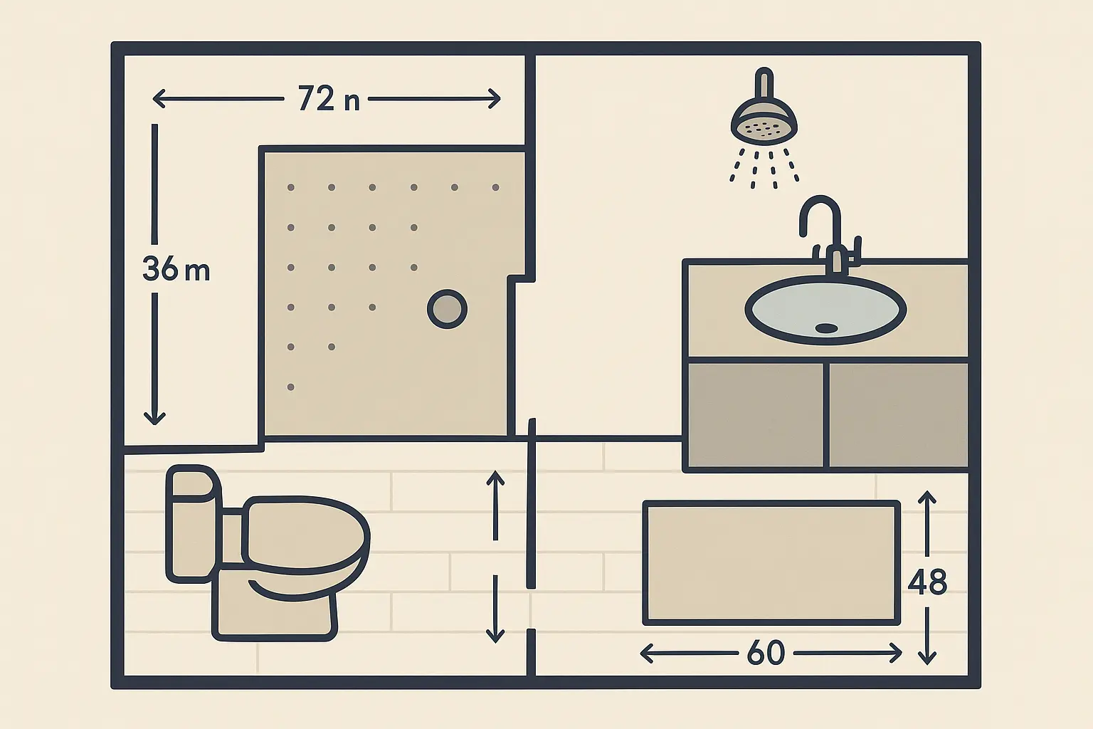 Modern walk-in shower planning considerations
